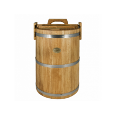 Купить Кадка дубовая 100 л «Бонпос» (обручи из нерж. стали) в Волгодонске