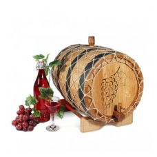 Купить Бочка с краном 25 л Премиум (кавказский дуб) в Волгодонске