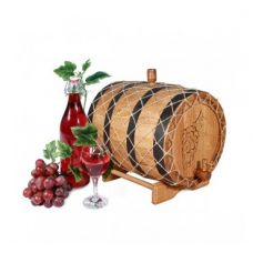 Купить Бочка с краном 10 л Премиум (кавказский дуб) в Волгодонске