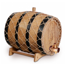 Купить Бочка из кавказского дуба с краном 15 л Премиум в Волгодонске