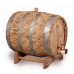 Купить Бочка с краном под старину 15 л Премиум (кавказский дуб) в Волгодонске