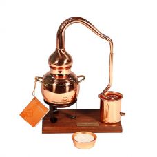 Аламбик сувенирный 0,2 л на деревянной основе в Волгодонске