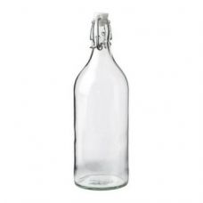 Купить СТЕКЛЯННАЯ БУТЫЛКА С ГЕРМЕТИЧНОЙ ПРОБКОЙ 1 Л в Волгодонске