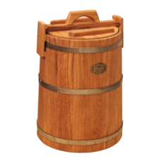 Купить Кадка дубовая 50 л «Бонпос» (обручи из нерж. стали) в Волгодонске