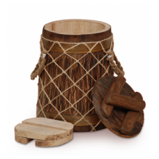 Купить Кубельчик для засолки под старину дубовый 4 л (кавказский дуб) в Волгодонске