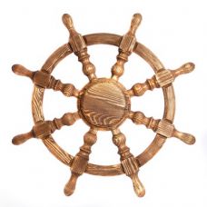 Купить Штурвал сувенирный средний (эффект старины) в Волгодонске